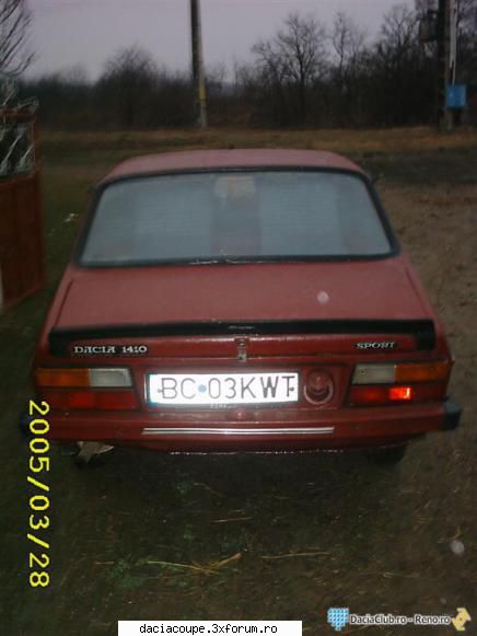 Sport din 91 - Nu arata rau, dar nici ok, era vopsit totul in - Coupe-ul meu