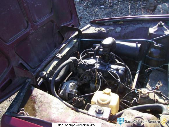 Sport din 91 - Compartimentul motor era jalnic - Coupe-ul meu